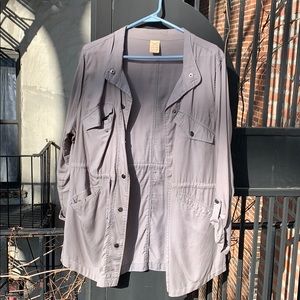 Light Utility Jacket with pockets + Bernie vibes!!